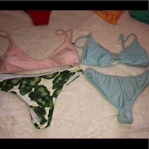 Two bikinis!! 💗💙